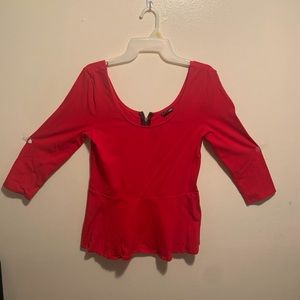 Peplum Top